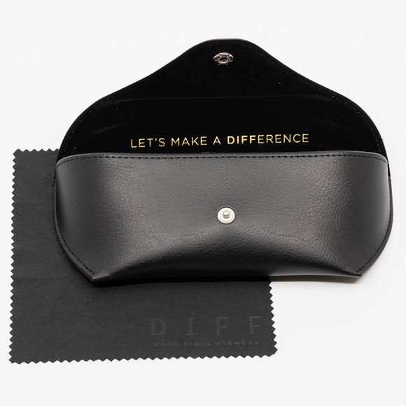 DIFF Jade Bluelight Glasses Dark Cheetah Frames - Picture 6 of 7